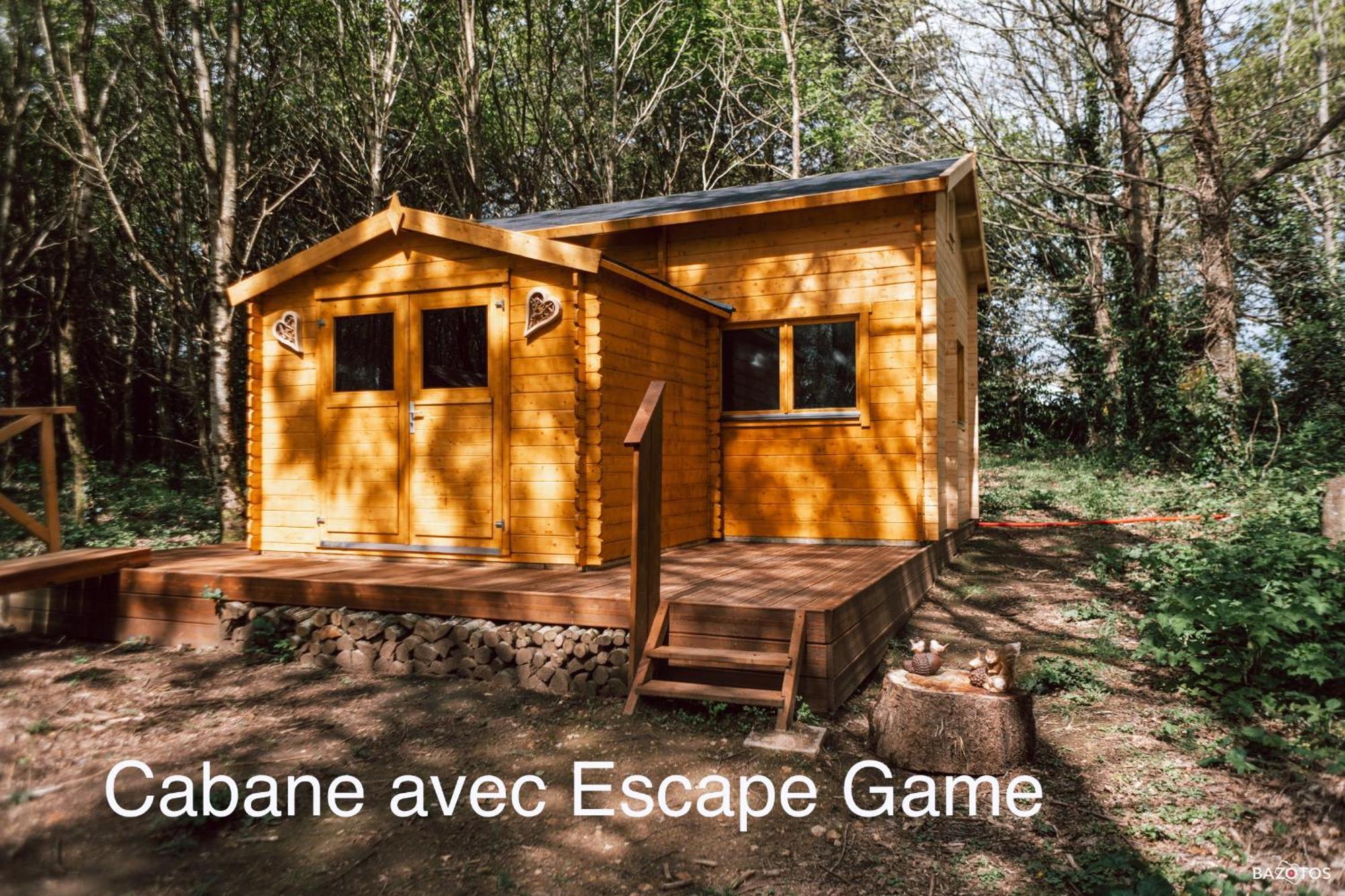 Cabane Insolite Avec Escape Game Saint-Évarzec Eksteriør billede