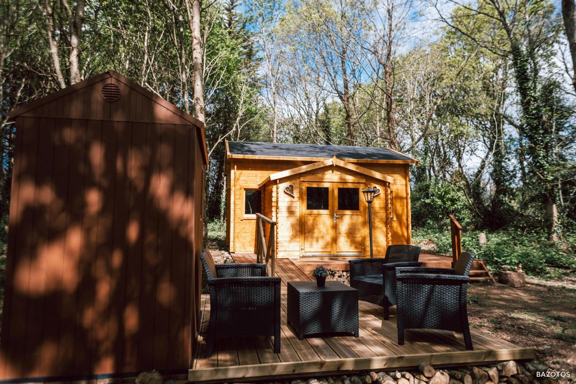 Cabane Insolite Avec Escape Game Saint-Évarzec Eksteriør billede